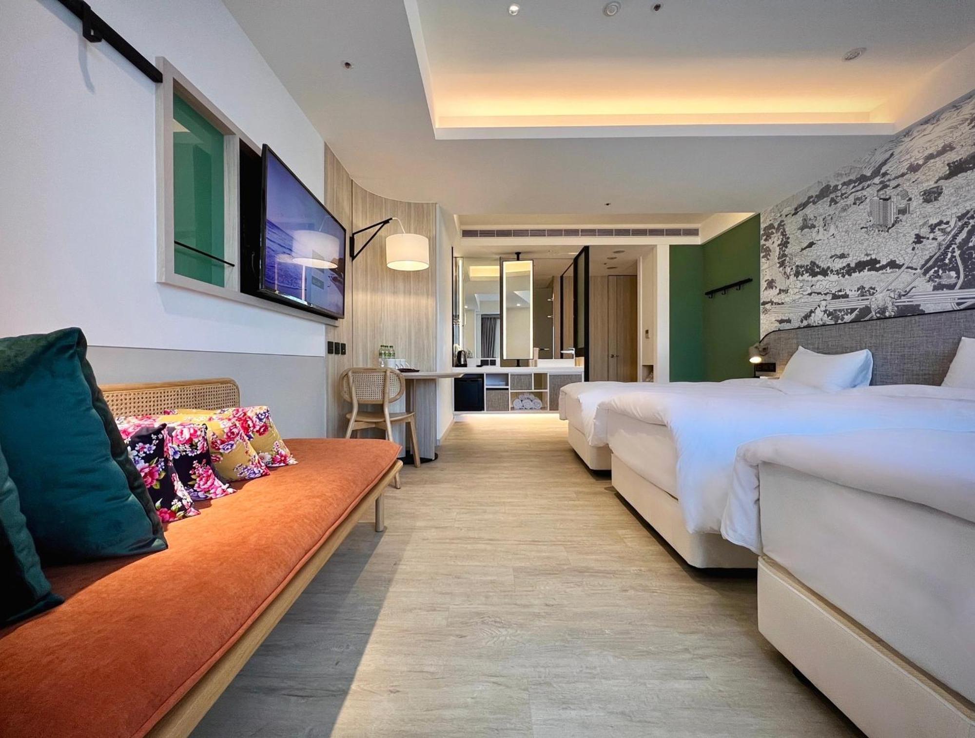 Boutech Jiantan Hotel 台北市 エクステリア 写真
